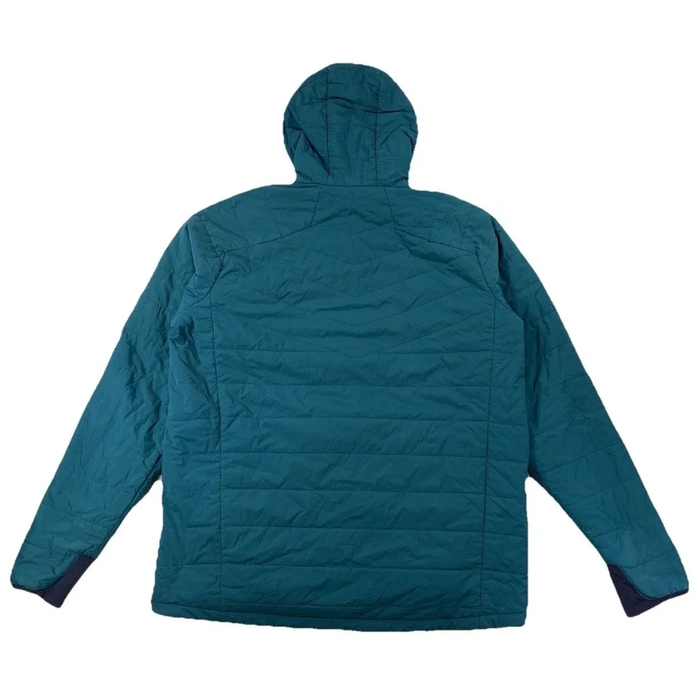 Eddie Bauer First Ascent Ignite Lite Jacket Men's TXL Green Reversible Hooded‎
